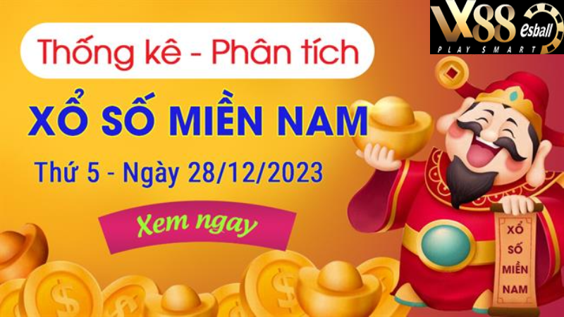 Thống kê XSMN 28/12 thứ 5 - Phân tích xổ số miền...