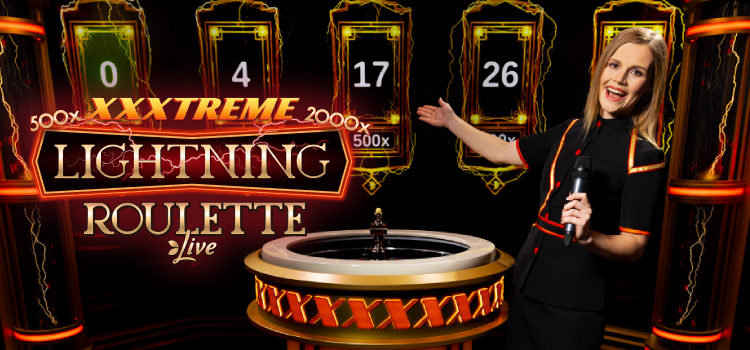 Top 5. EVO Xtreme Lightning Roulette Game Show