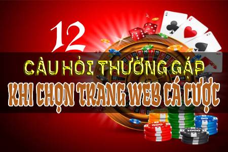 12 Câu Hỏi Thường Gặp Khi Chọn Trang Web Cá Cược Online...