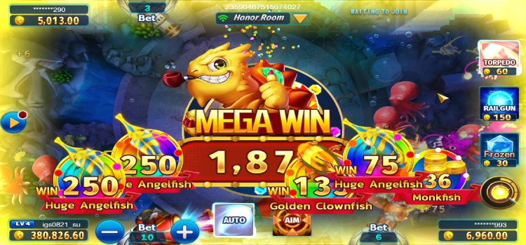 Game Bắn Cá No.4: JILI Mega Fishing