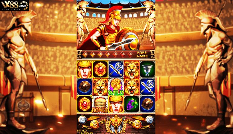 Video Slot Machine Games Chủ Đề La Mã Top 1: AWS Roma Deluxe Slot Game