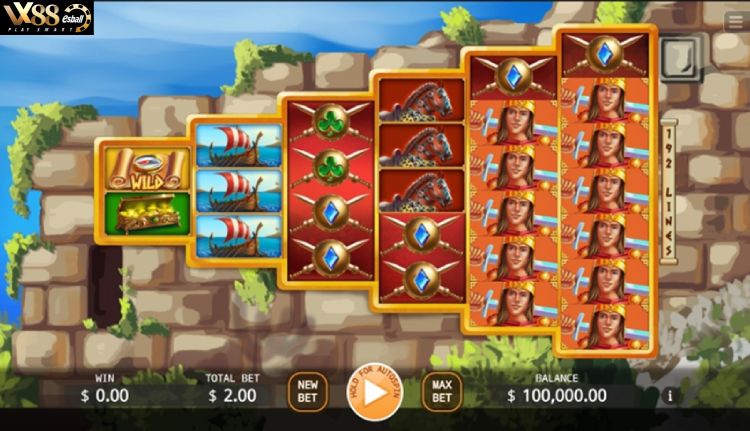 Video Slot Machine Games Chủ Đề La Mã Top 2: KA Alexander The Great Slot Game