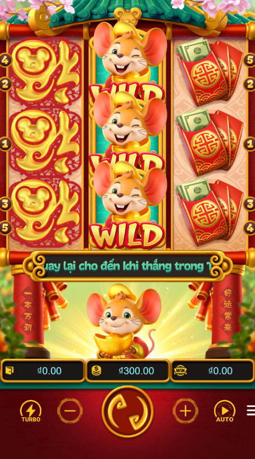 Aniamls Slot Game 13. Fortune Mouse - X1000