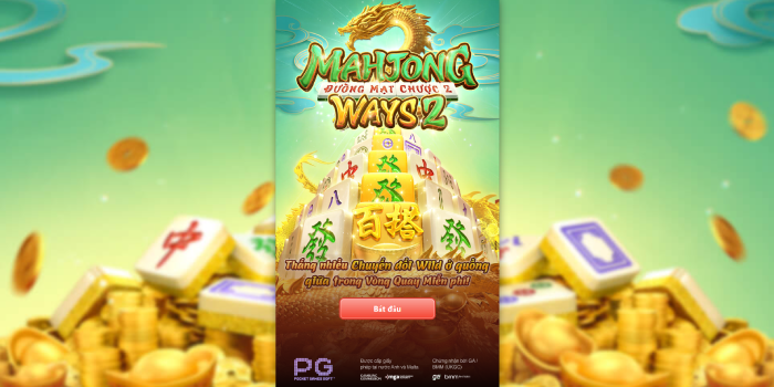 PG RTP Live Slot Game 10: Mahjong Ways 2 - RTP: 96.95%