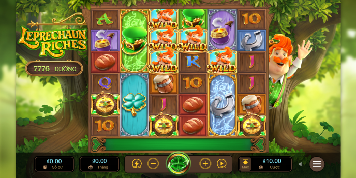 PG RTP Live Slot Game 3: Leprechaun Riches - RTP: 97.35%