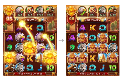 FC Crazy Buffalo Slot Game – Cách Chơi