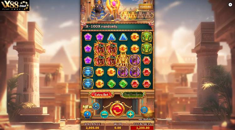 FC Egypt Bonanza Slot Game - Diện Kiến Thần Ai Cập Cổ Đại