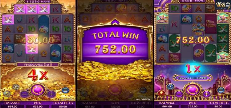 FC Golden Genie Slot – Vòng Quay Miễn Phí Free Game