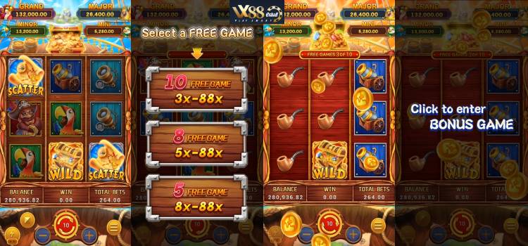 FC Treasure Cruise Slot - Trò Chơi Miễn Phí