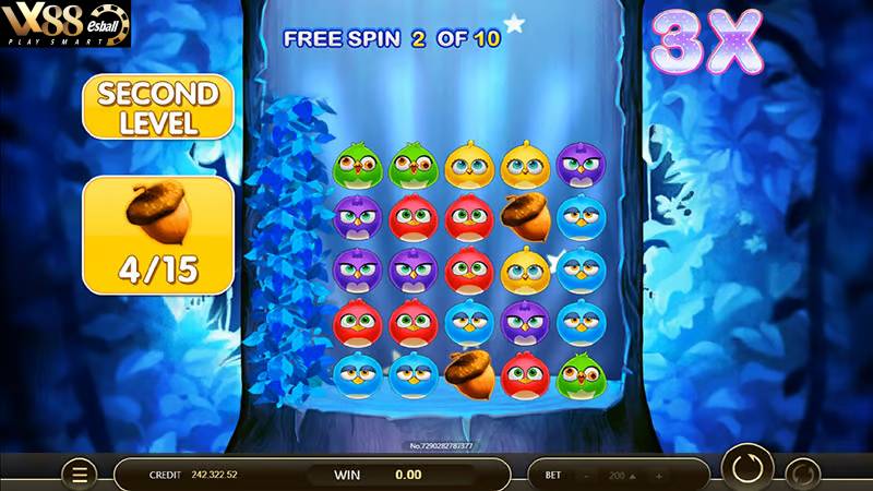 JDB Birds Party Free Spins Bonus