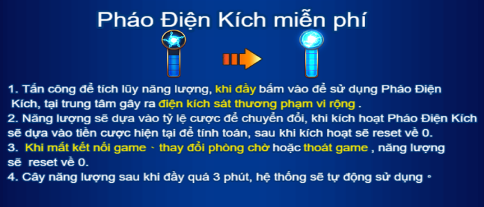 Pháo Điện Kích Miễn Phí