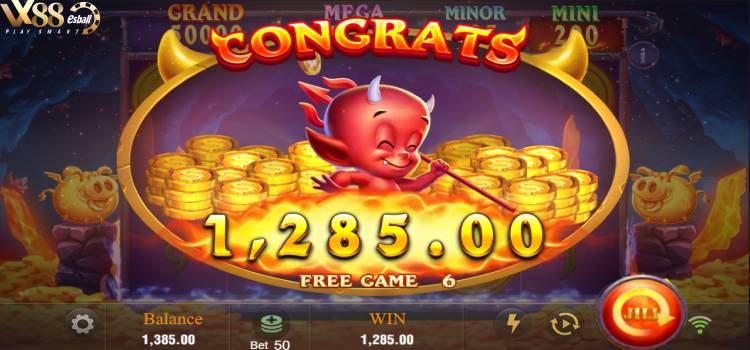 JILI Devil Fire 2 Slot Game - Trò chơi Miễn phí Free Spins