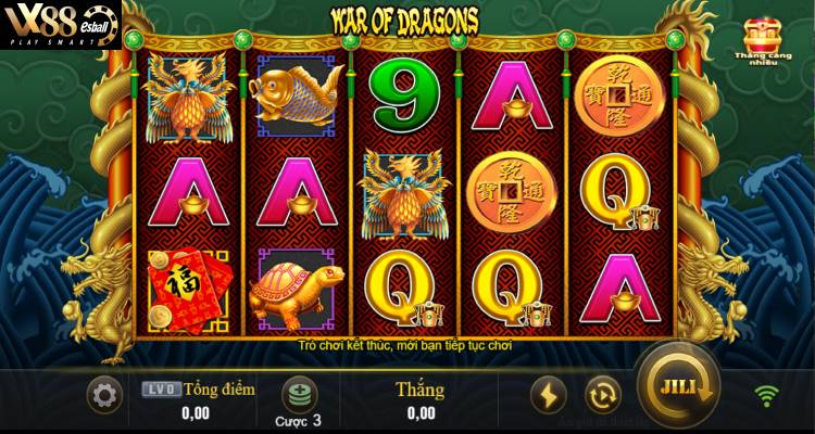 JILI War Of Dragons Slot Game