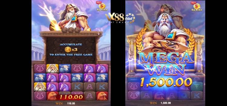 JILI Zeus Slot Game – Quay Hũ Thưởng Liên Tục