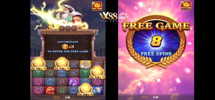 JILI Zeus Slot Game - Vòng Quay Miễn Phí Free Spins