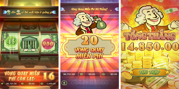 PG Cash Mania Slot Game - Tính Năng Vòng Quay Miễn Phí