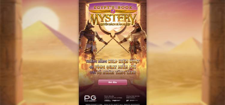 PG Egypt's Book Of Mystery Slot Game