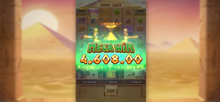 PG Egypt's Book Of Mystery Slot Game Trúng Mega Win Và Big Win