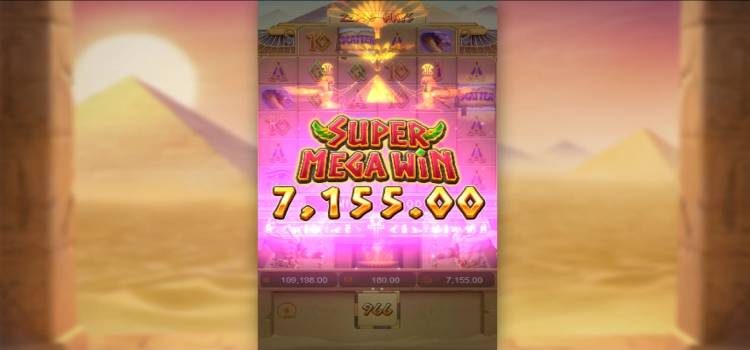 PG Egypt's Book Of Mystery Slot Game Trúng Mega Win Và Big Win