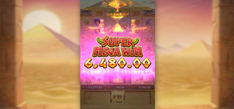 PG Egypt's Book Of Mystery Slot Game Trúng Mega Win Và Big Win