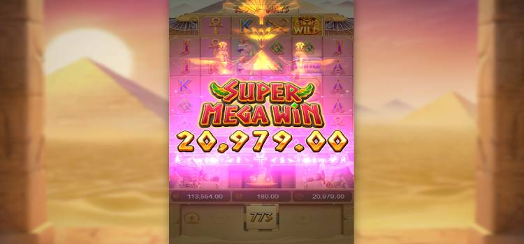 PG Egypt's Book Of Mystery Slot Game Trúng Mega Win Và Big Win