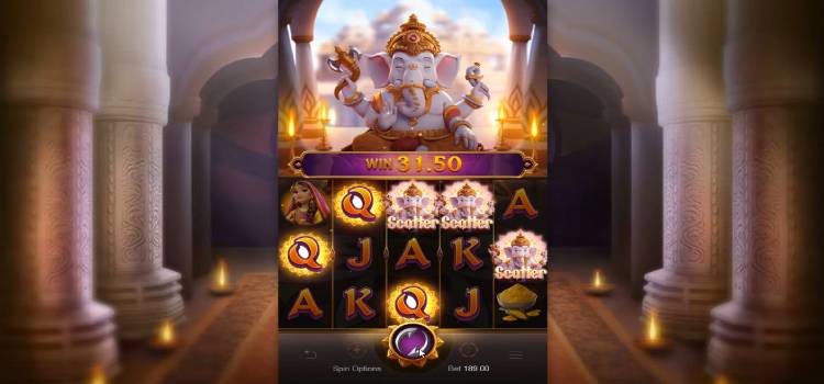 PG Ganesha Gold Slot Game – Tính Năng Vòng Quay Miễn Phí