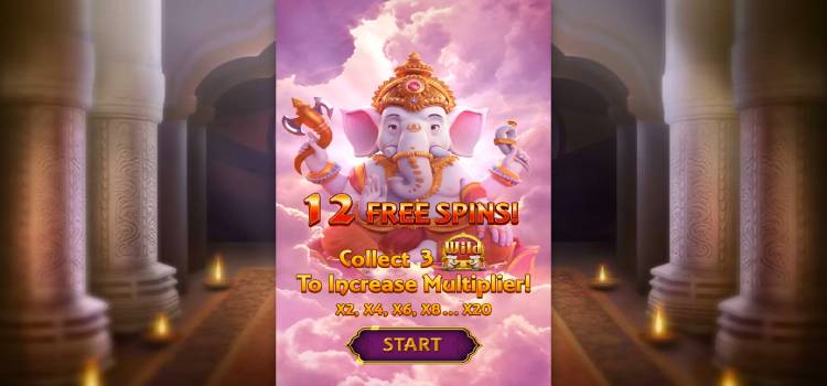 PG Ganesha Gold Slot Game – Tính Năng Vòng Quay Miễn Phí