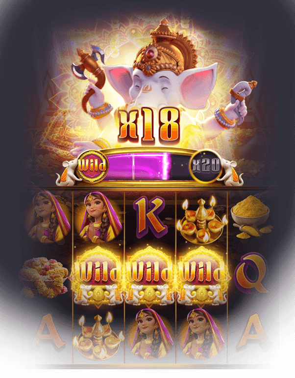 PG Ganesha Gold Slot Game – Tính Năng Vòng Quay Miễn Phí