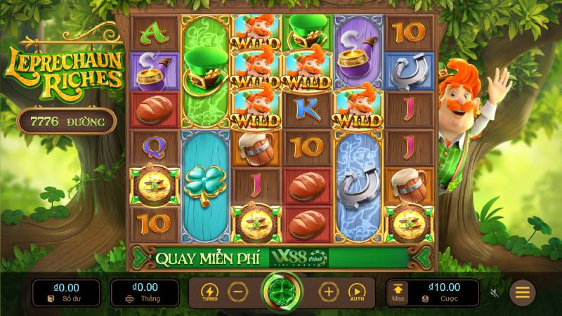 5. PG Leprechaun Riches Slot Machine - Bonus Time: 15