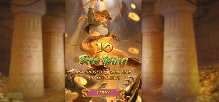 PG Raider Jane's Crypt of Fortune Slot Game – Tính Năng Vòng Quay Miễn Phí