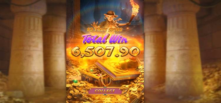 PG Raider Jane's Crypt of Fortune Slot Game – Tính Năng Vòng Quay Miễn Phí