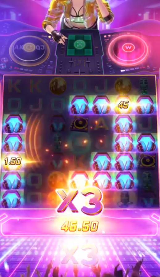 PG Rave Party Fever Slot Game - Trúng Thưởng