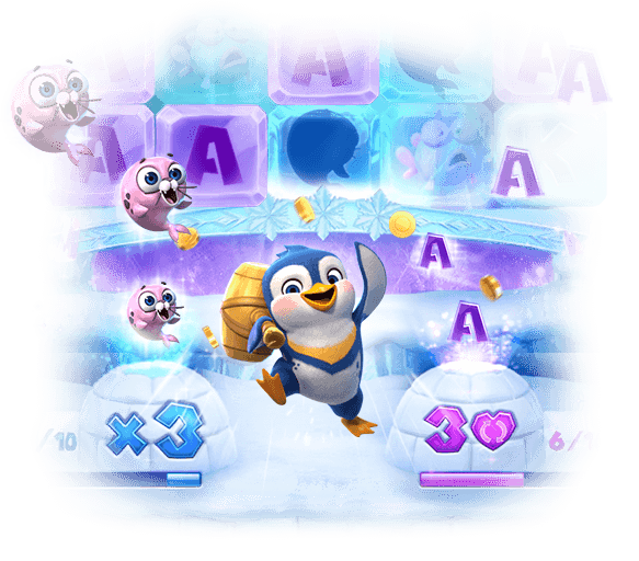 PG The Great Icescape Slot Game Bonus Respin