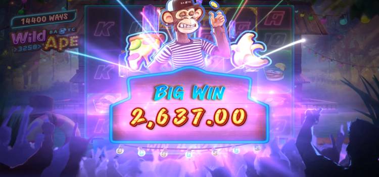 Quay Hũ PG Wild Ape Slot Game Trúng Big Win