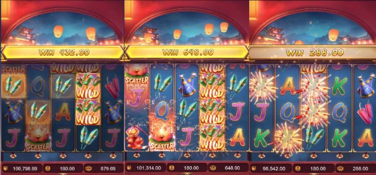 PG Wild Fireworks Slot Game - Cách Thức Nối Tuyến Trúng Thưởng