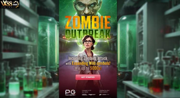 7. PG Zombie Outbreak Slot Machine - Bonus Time: 15