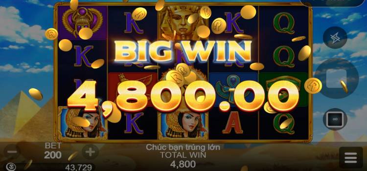 R88 Cleopatra Slot Big Win