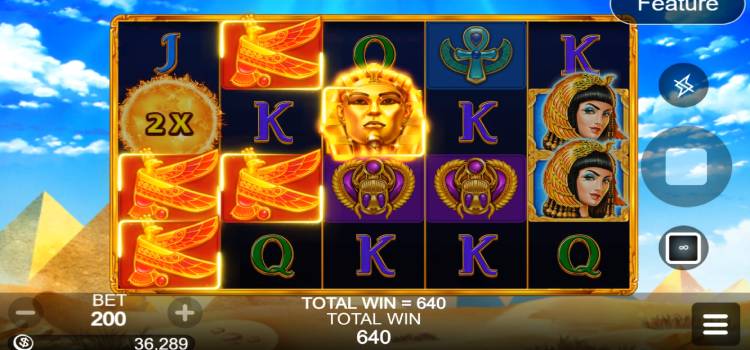 R88 Cleopatra Slot Big Win