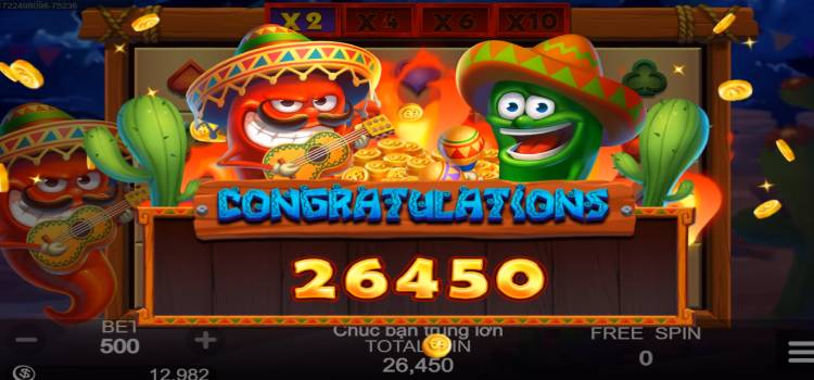 R88 Flaming Chillies Slot- Vòng Quay Miễn Phí Free Game