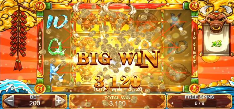 Chơi R88 Fortune Bull Slot Trúng Big Win